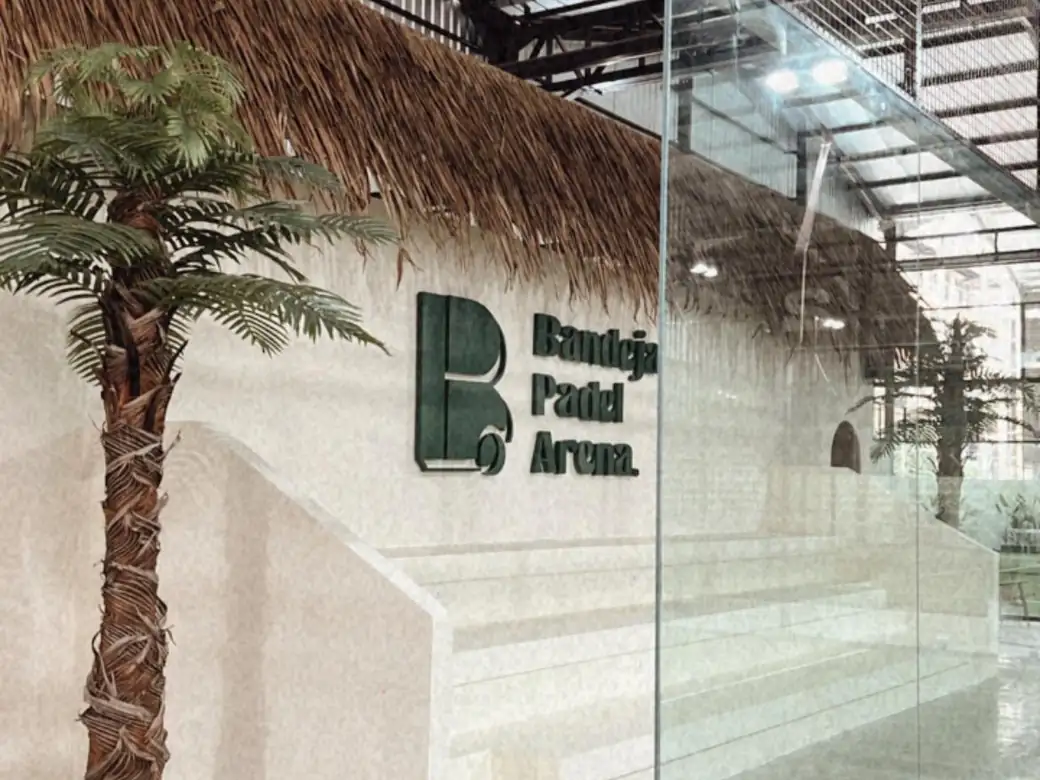 Inside Bandeja Padel Arena